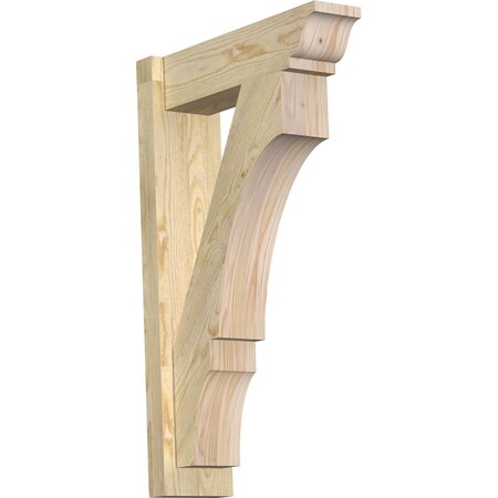 Ekena Millwork Balboa Rough Sawn Traditional Outlooker, Douglas Fir, 6"W x 20"D x 32"H OUT06X20X32BOA01RDF